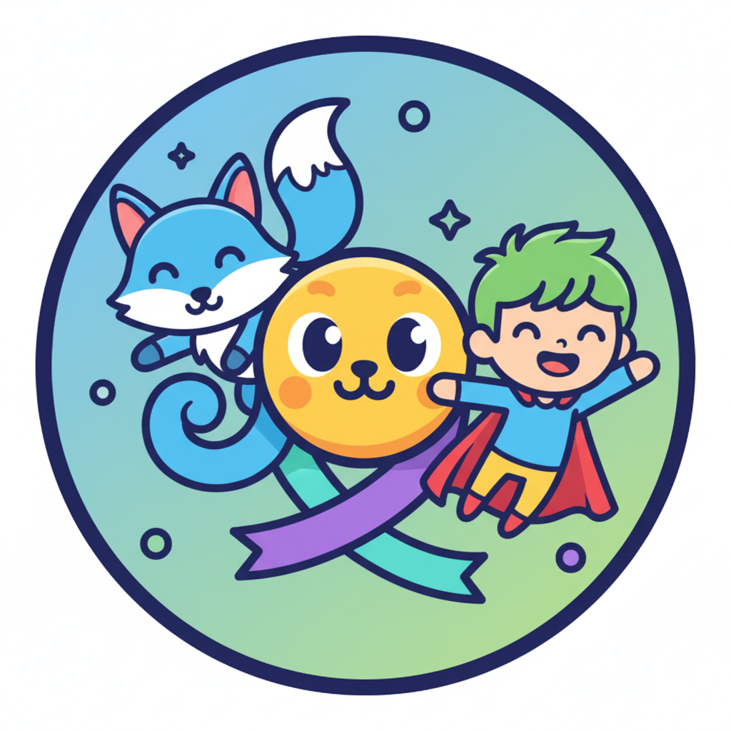 character inspired icon with some charcters