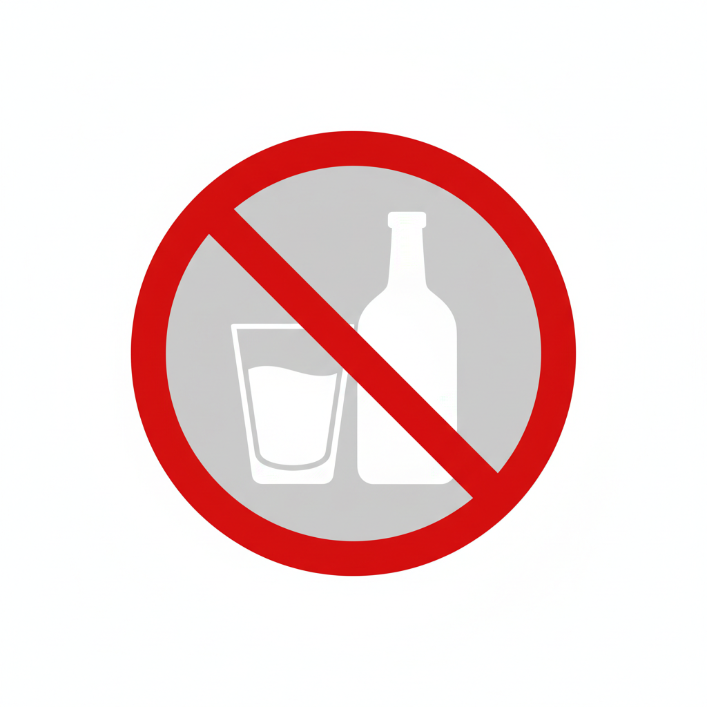 no alcohol icon